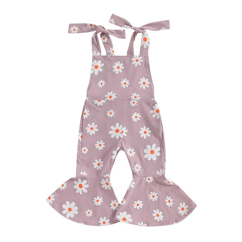 Daisy Bell-Bottom Jumpsuit - The Ollie Bee
