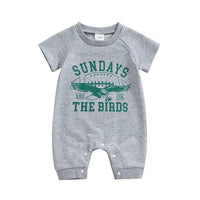 Eagles Fan Short Sleeve Onesie - The Ollie Bee