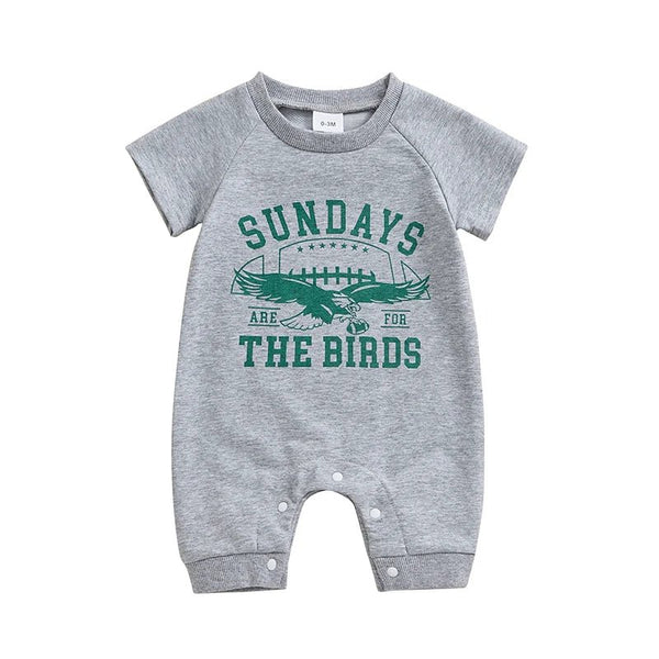 Eagles Fan Short Sleeve Onesie - The Ollie Bee