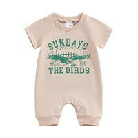 Eagles Fan Short Sleeve Onesie - The Ollie Bee