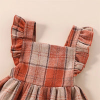 Fall Flannel Dress - The Ollie Bee