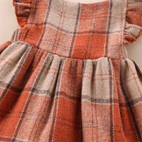 Fall Flannel Dress - The Ollie Bee