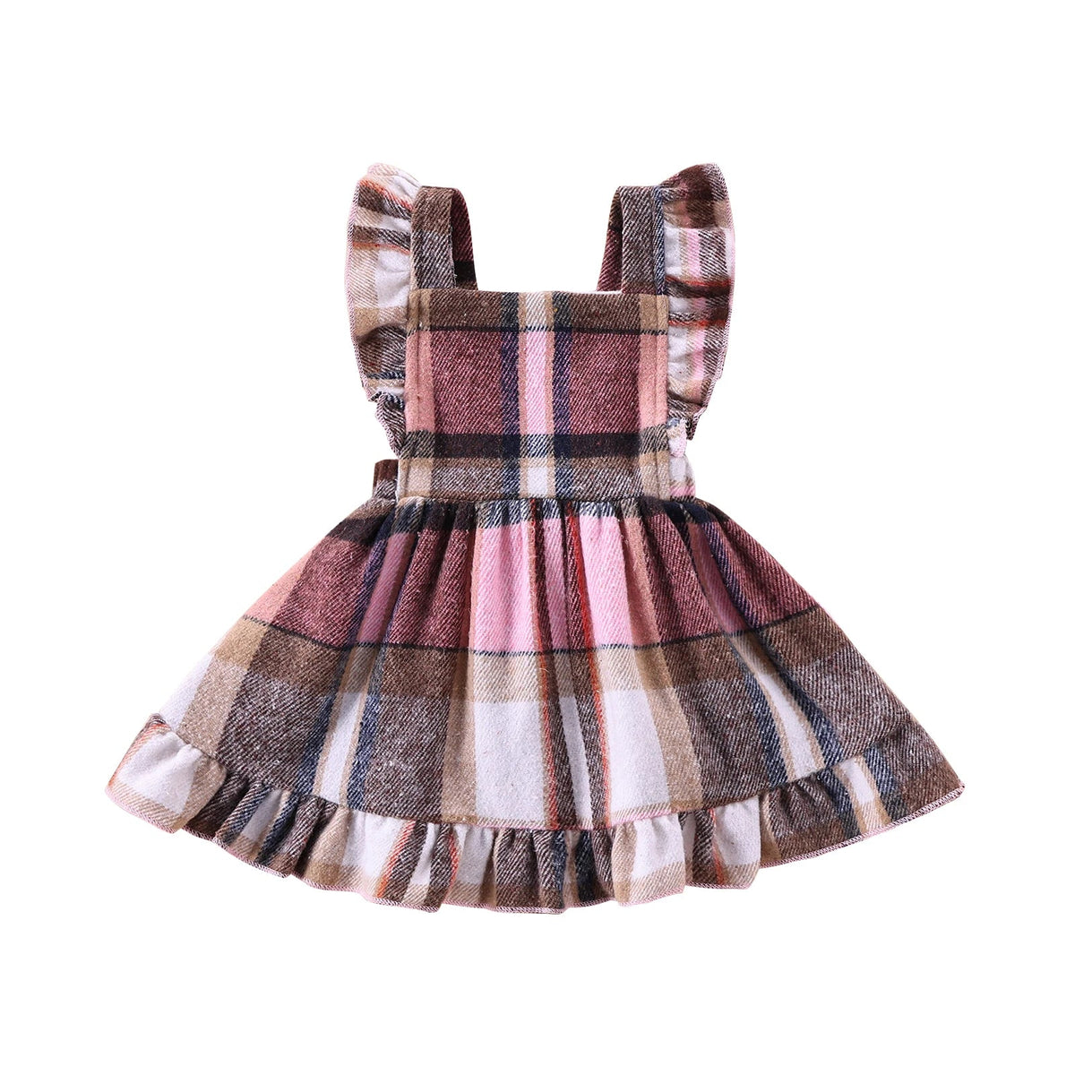 Fall Flannel Dress - The Ollie Bee