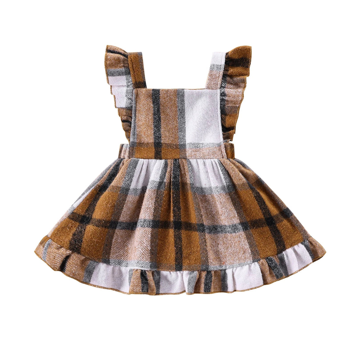 Fall Flannel Dress - The Ollie Bee