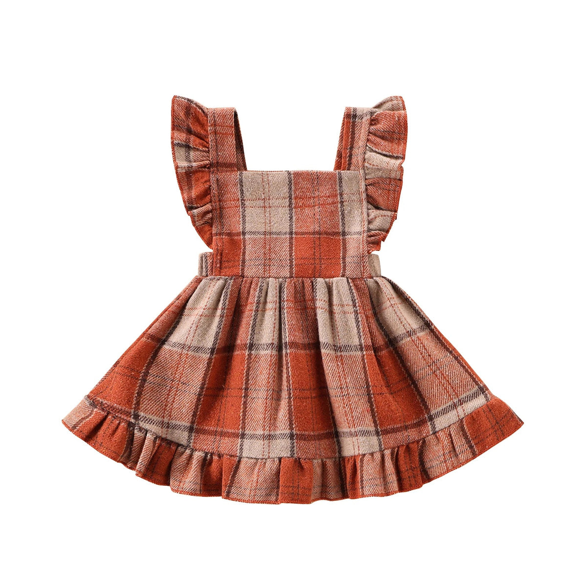 Fall Flannel Dress - The Ollie Bee