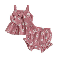 Floral Bowknot Set - The Ollie Bee