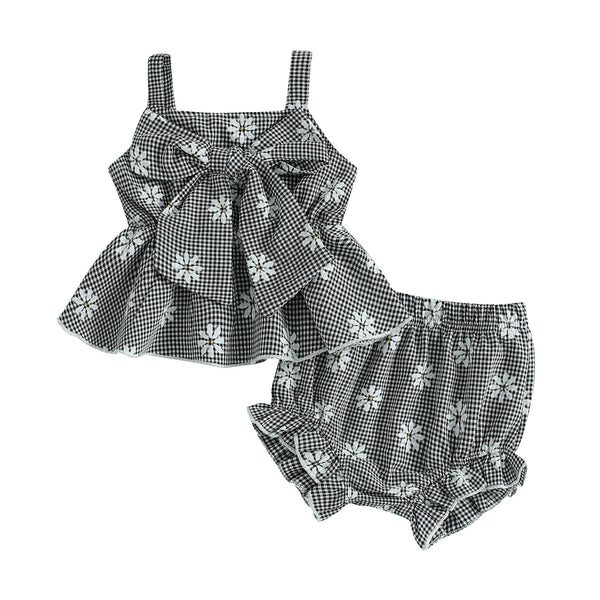 Floral Bowknot Set - The Ollie Bee