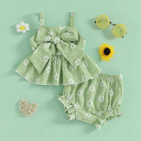 Floral Bowknot Set - The Ollie Bee