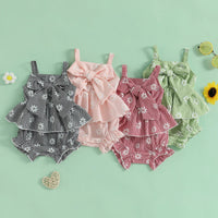 Floral Bowknot Set - The Ollie Bee