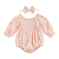 Floral Bubble Romper - The Ollie Bee