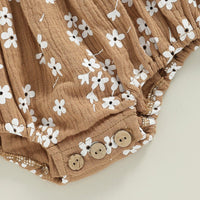 Floral Bubble Romper - The Ollie Bee