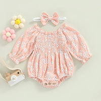 Floral Bubble Romper - The Ollie Bee