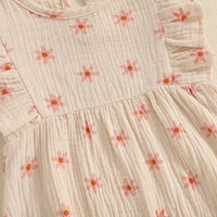 Floral Fly Sleeve Shortsie - The Ollie Bee