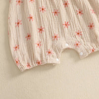 Floral Fly Sleeve Shortsie - The Ollie Bee