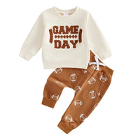 Game Day Chenille Sweatsuit - The Ollie Bee