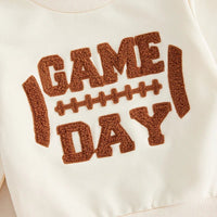 Game Day Chenille Sweatsuit - The Ollie Bee