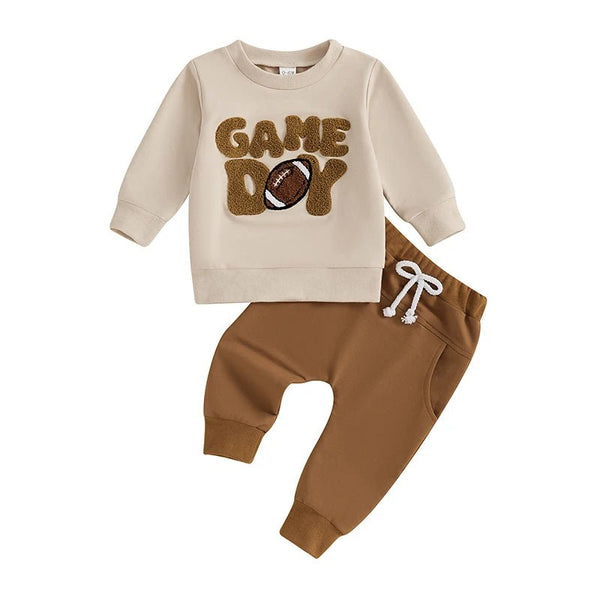 Game Day Embroidered Set - The Ollie Bee