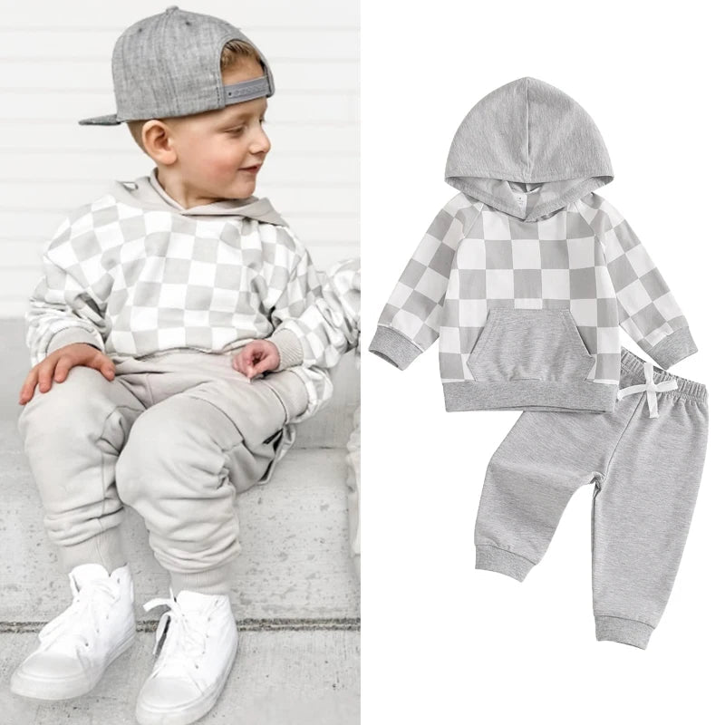 Grey Daze Sweatsuit - The Ollie Bee