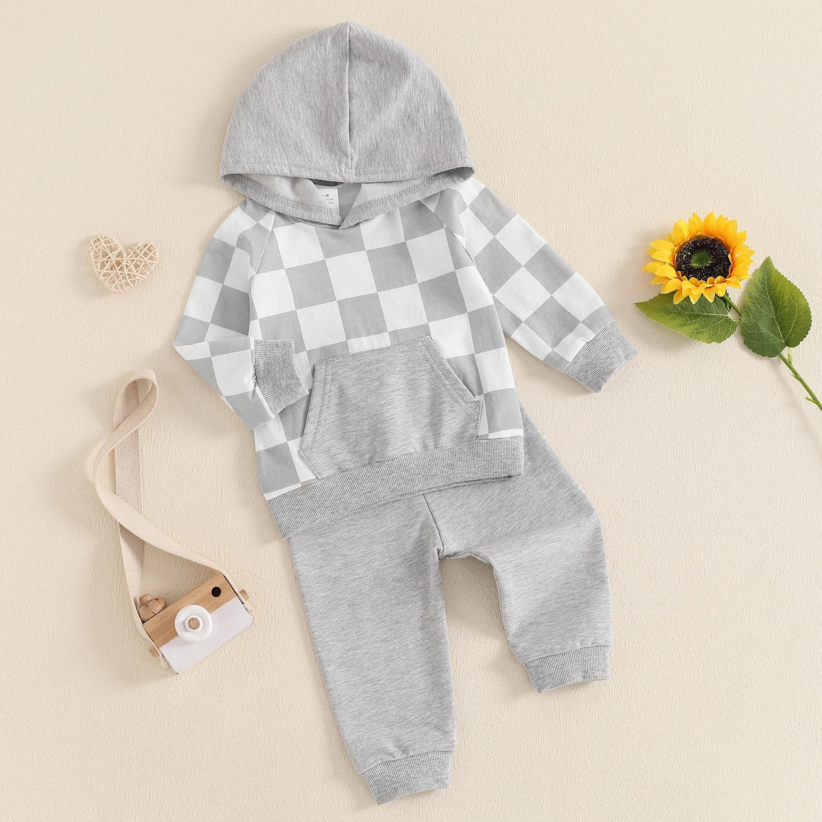 Grey Daze Sweatsuit - The Ollie Bee