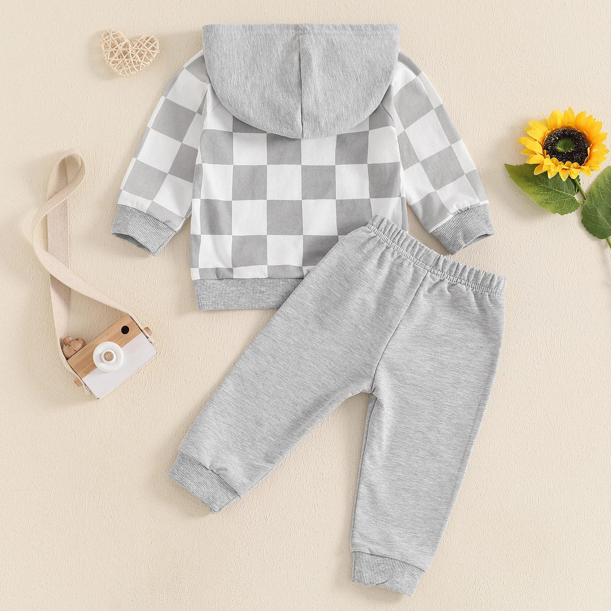 Grey Daze Sweatsuit - The Ollie Bee