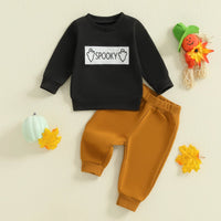 Halloween Embroidered Set - The Ollie Bee