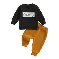 Halloween Embroidered Set - The Ollie Bee