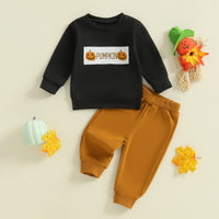 Halloween Embroidered Set - The Ollie Bee