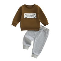 Halloween Embroidered Set - The Ollie Bee