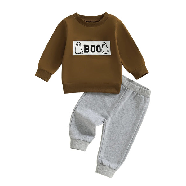 Halloween Embroidered Set - The Ollie Bee