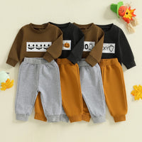 Halloween Embroidered Set - The Ollie Bee