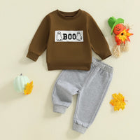 Halloween Embroidered Set - The Ollie Bee