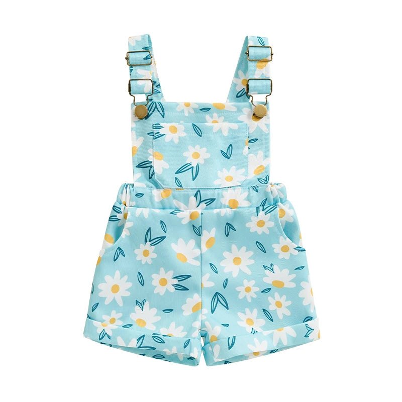 Happy Floral Overalls - The Ollie Bee