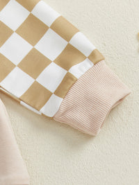 Jack O' Lantern Checkered Set - The Ollie Bee