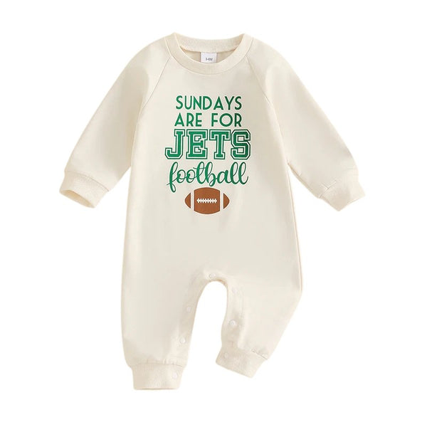 Jets Fan Onesie - The Ollie Bee