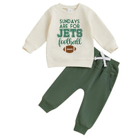 Jets Fan Sweatsuit - The Ollie Bee