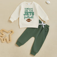 Jets Fan Sweatsuit - The Ollie Bee