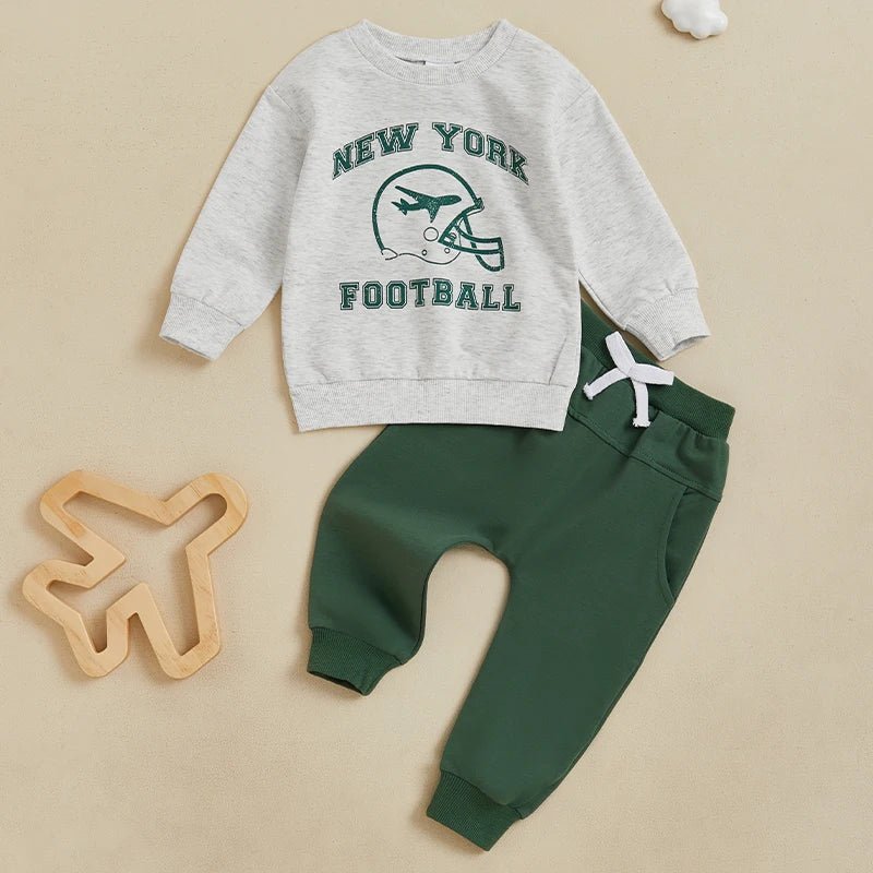 Jets Football Sweatsuit - The Ollie Bee