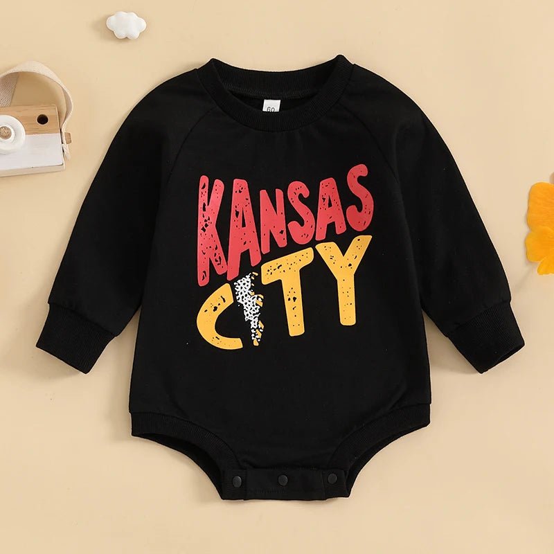 Kansas City Chiefs Onesie - The Ollie Bee