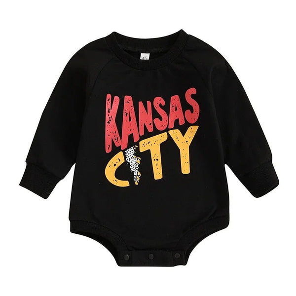 Kansas City Chiefs Onesie - The Ollie Bee