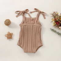 Knit Ruffle Onesie - The Ollie Bee