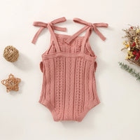 Knit Ruffle Onesie - The Ollie Bee