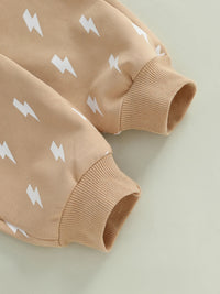 Lightning Bolt Hoodie Set - The Ollie Bee