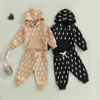 Lightning Bolt Hoodie Set - The Ollie Bee