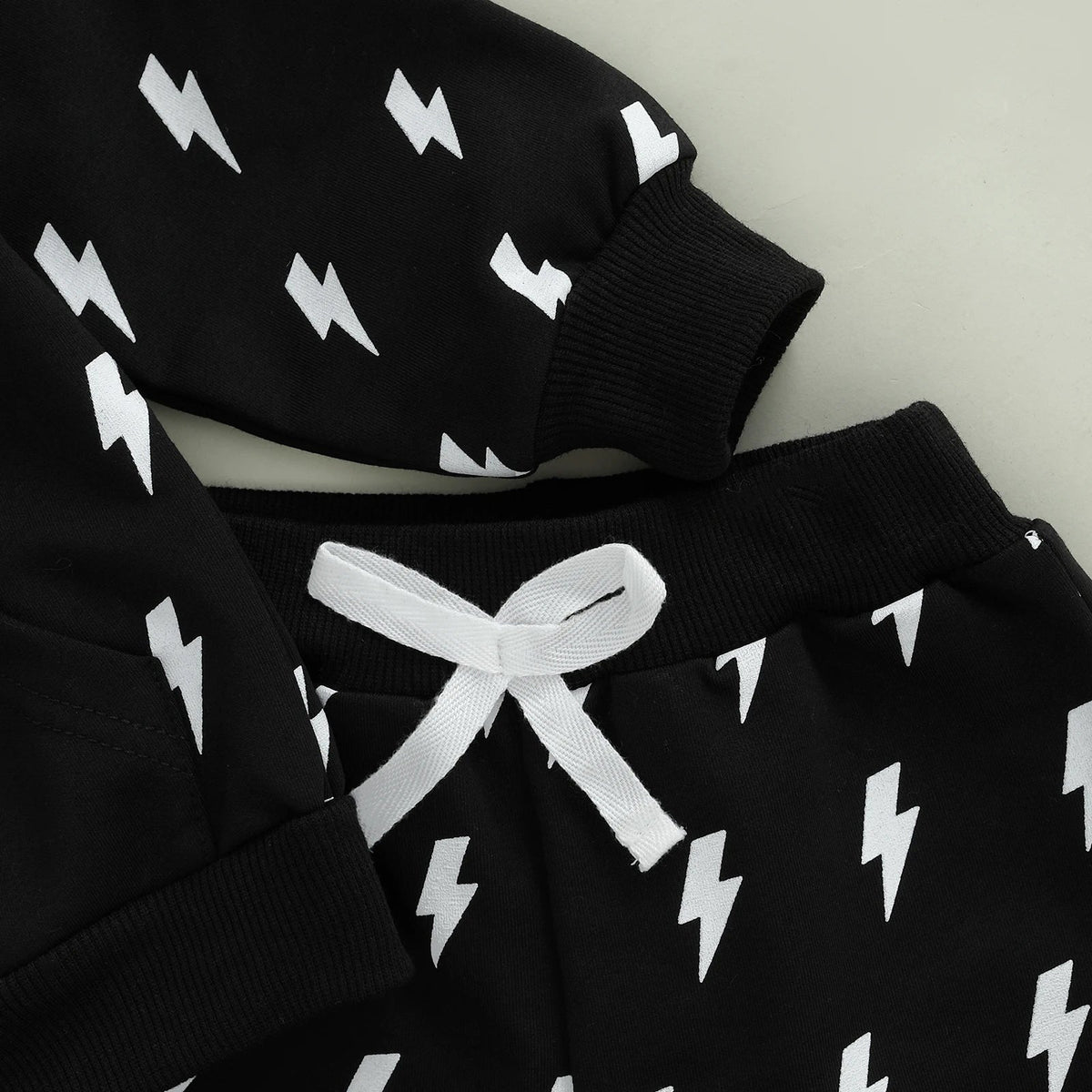 Lightning Bolt Hoodie Set - The Ollie Bee