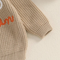 Lil Pumpkin Knit Sweater - The Ollie Bee