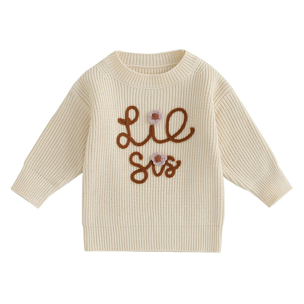 Lil Sis Knit Sweater - The Ollie Bee