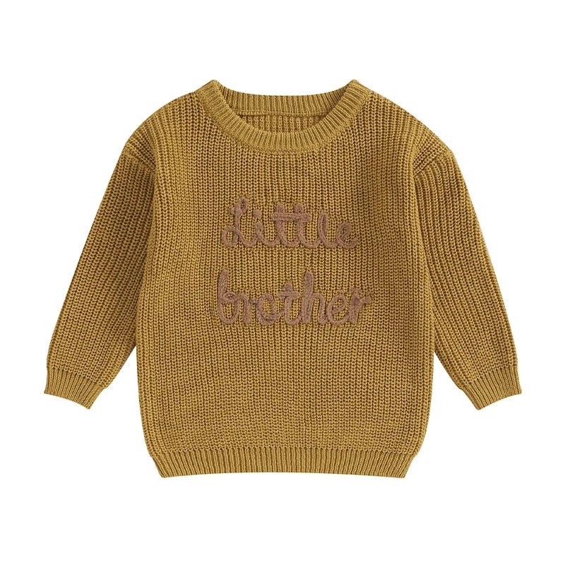 Little Brother Knit Sweater - The Ollie Bee