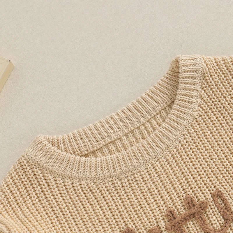 Little Brother Knit Sweater - The Ollie Bee