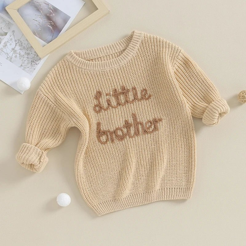 Little Brother Knit Sweater - The Ollie Bee