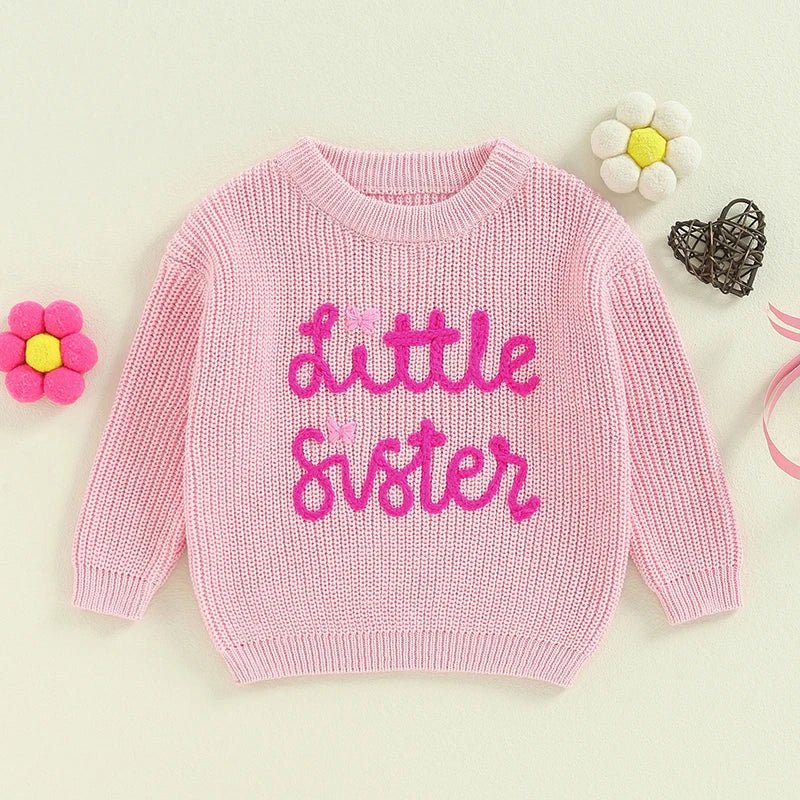 Little Sister Knit Sweater - The Ollie Bee